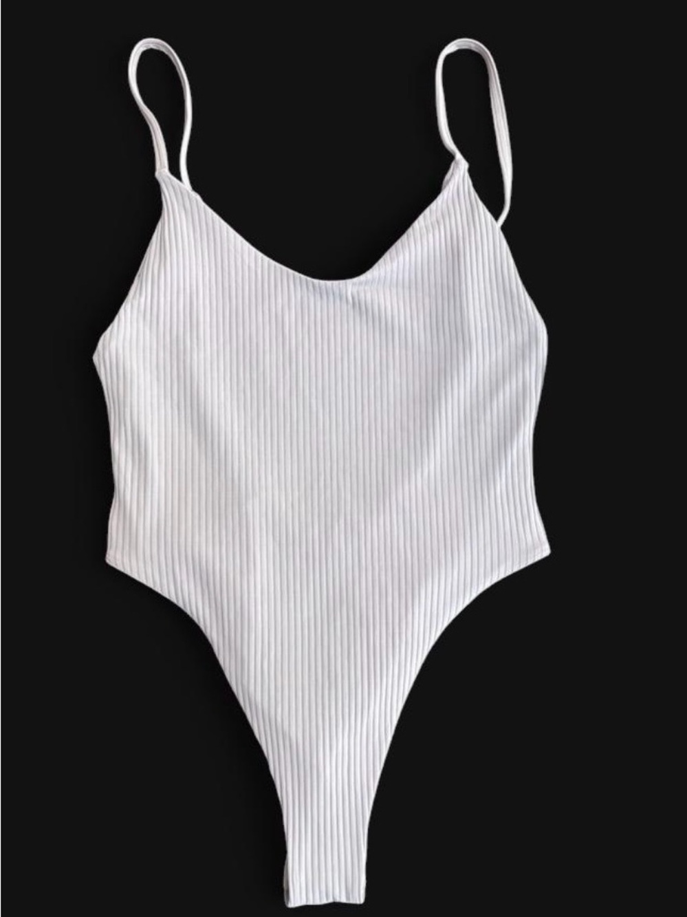 Vitamin A Jenna Ribbed One-Piece Swimsuit